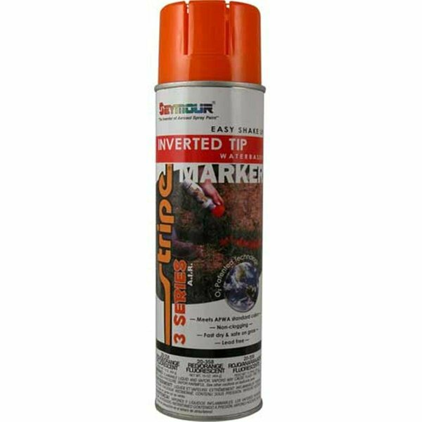 Vortex 20-358 20 oz. Fluorescent Red-Orange 3 Series Inverted Wb Marker VO3573779